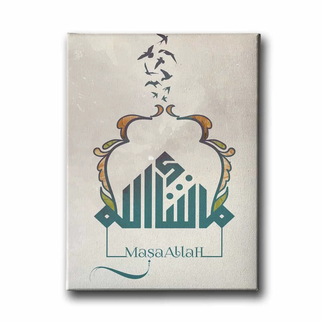 Masaallah Kufi Hat Tablo